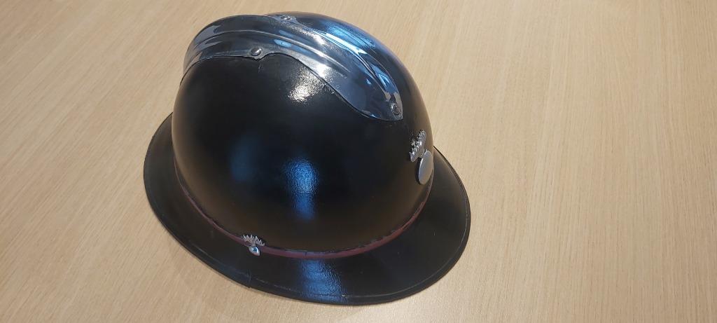 Casque : gendarmerie, Belgique, Collections, Enlèvement ou Envoi, Gendarmerie