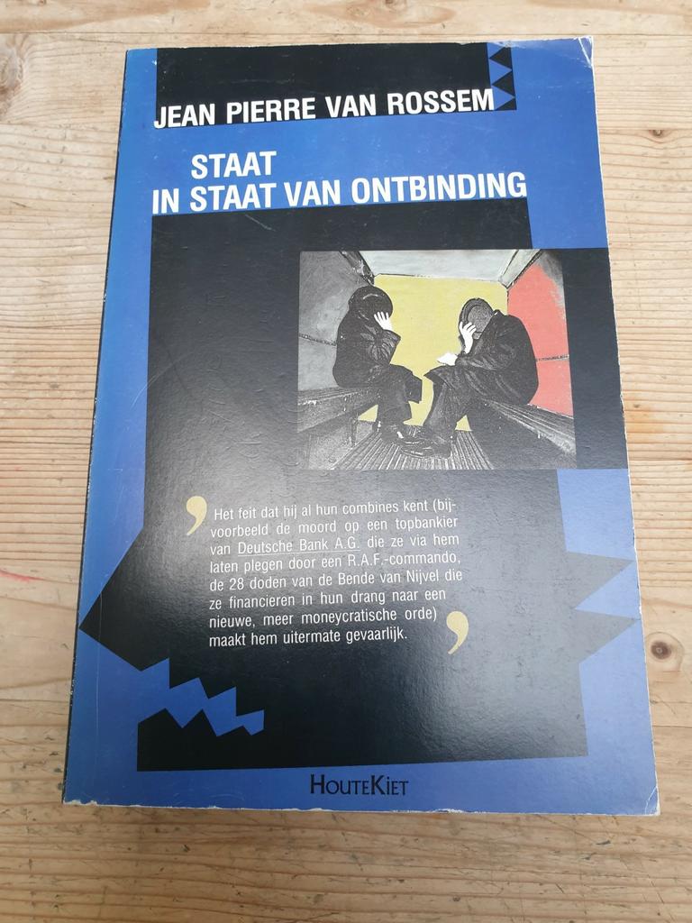 JEAN PIERRE VAN ROSSEM Staat instaat v ontbinding GESIGNEERD, Enlèvement ou Envoi, Comme neuf