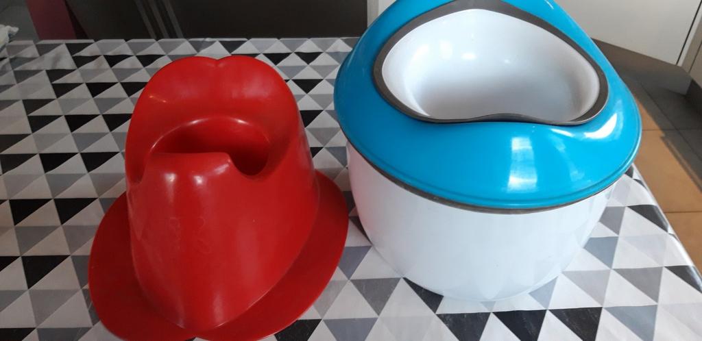 2 WC potjes Babybjörn en Bambino, Ophalen of Verzenden, Zo goed als nieuw