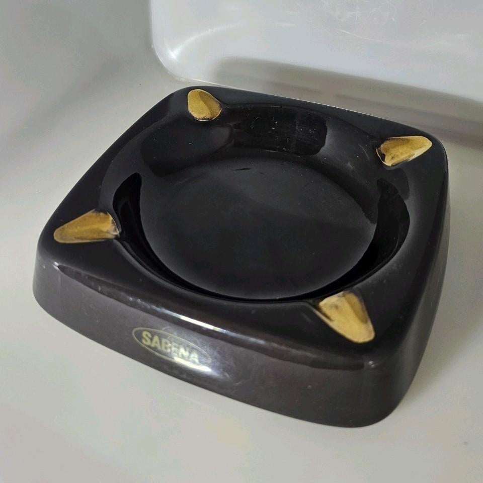 SABENA Keralux Boch freres asbak, Ophalen of Verzenden, Zo goed als nieuw