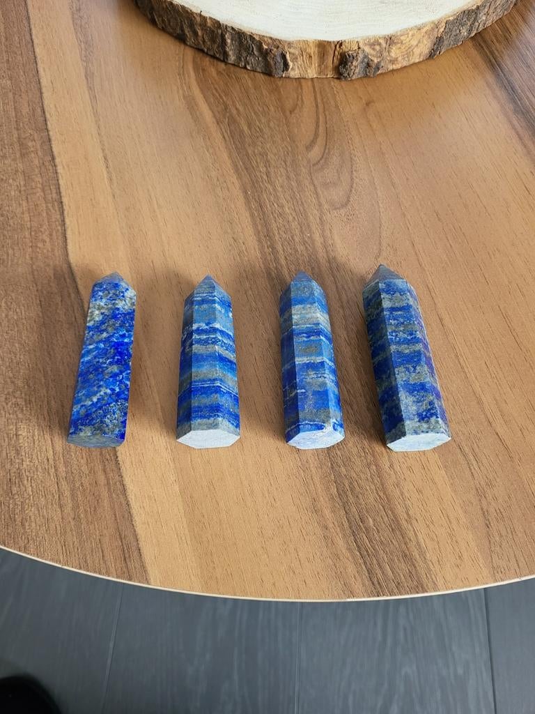 Lapis lazuli obelisk, Ophalen of Verzenden