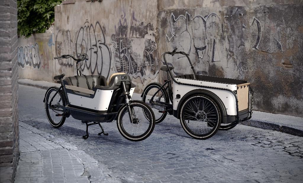 Royal Cargo Bikes Elektrische bakfiets Bakfietsen driewieler, Overige merken, 4 kinderen of meer, Huif, Nieuw
