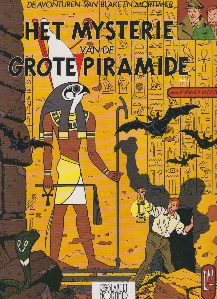 Het Mysterie van de Grote Piramide door Edgar P.Jacobs, Eén stripboek, Ophalen of Verzenden, Zo goed als nieuw