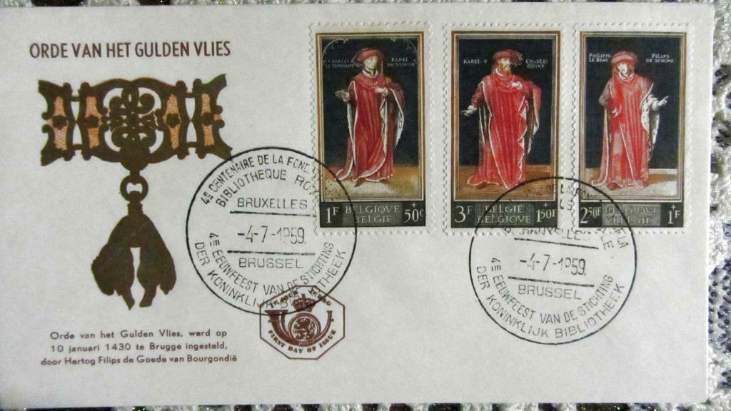 FIRST DAY COVER- SCHILDERIJEN- SCHILDERS- HET GULDEN VLIES, Enlèvement ou Envoi, Affranchi, Autres thèmes