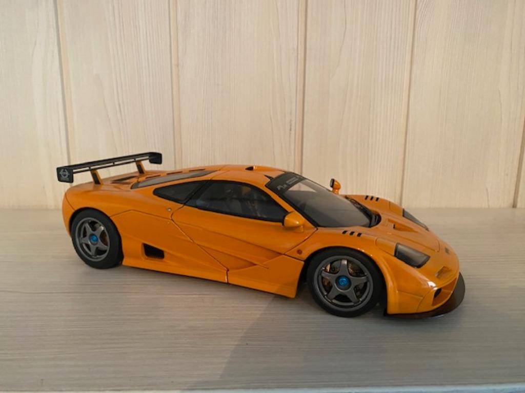 AUTOART MCLAREN F1 LM GTR ORANGE 1/18 NO BOX VERY RARE, Enlèvement, Comme neuf, Voiture, Autoart