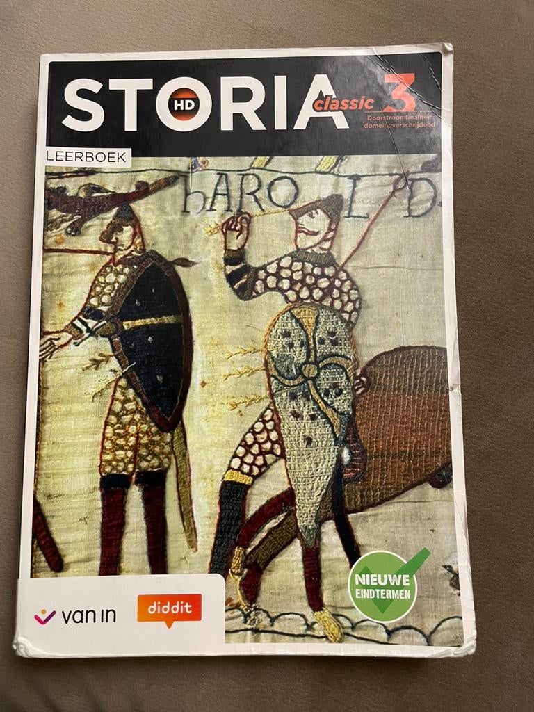 Geschiedenisboek Storia CLASSIC HD 3 D - leerboek 2u, Boeken, Gelezen, ASO, Geschiedenis, Ophalen of Verzenden