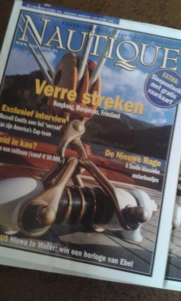 Tijdschrift Nautique, Ophalen, Tijdschrift