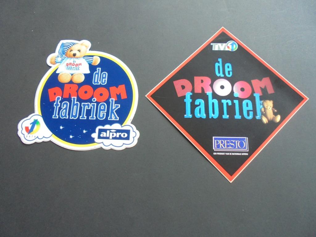 Sticker : De Droomfabriek, Verzenden, Nieuw, Film, Tv of Omroep
