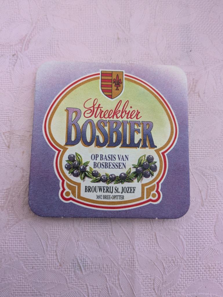 Bosbier, Ophalen of Verzenden, Zo goed als nieuw, Viltje(s)
