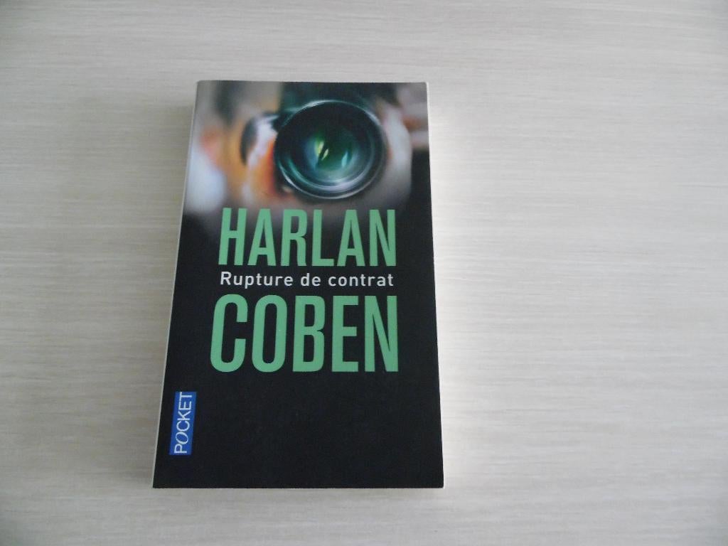 RUPTURE DE CONTRAT       HARLAN COBEN, Boeken, Thrillers, Zo goed als nieuw, Amerika, Ophalen of Verzenden