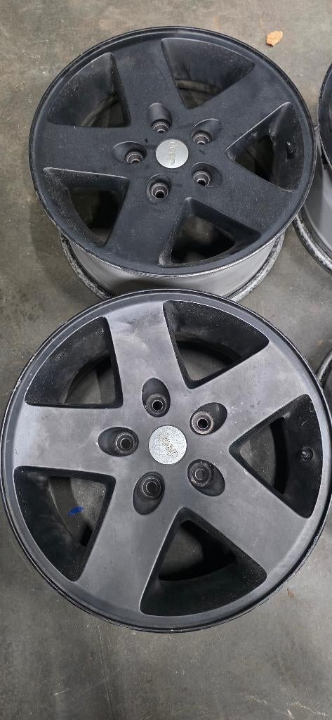 Velgen jeep wrangler jk jl jt cherokee, Auto-onderdelen, Ophalen, Gebruikt, Velg(en), 275 mm