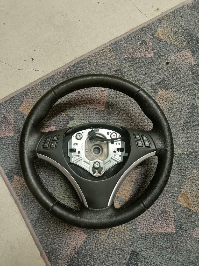 BMW leder sportstuur 1 (E87) en 3 (E90) reeks, Ophalen of Verzenden, Gebruikt, BMW