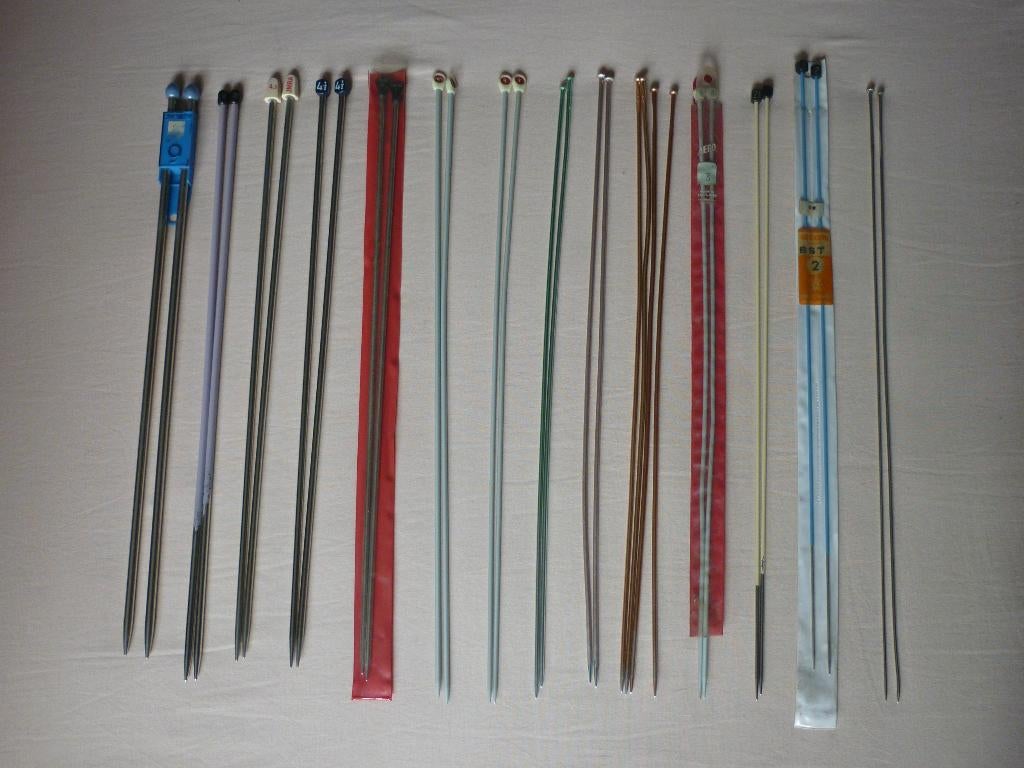 Breinaalden : Verschillende nummers, Hobby & Loisirs créatifs, Tricot & Crochet, Enlèvement ou Envoi, Comme neuf, Tricot, Aiguille