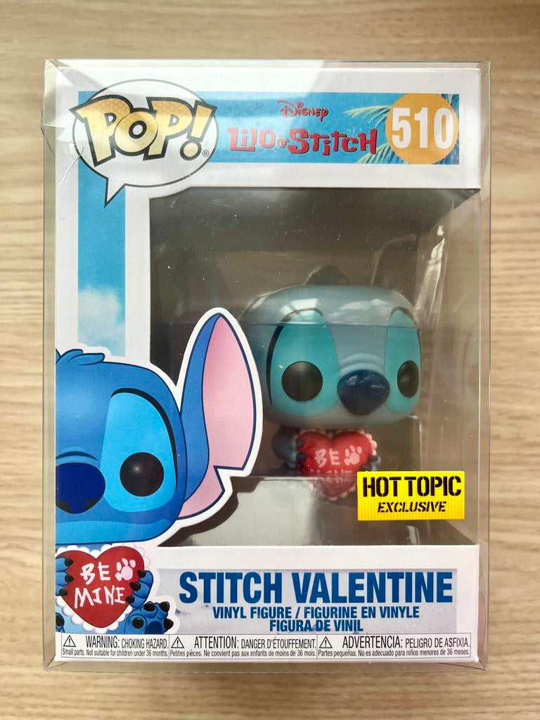 Funko Pop Lilo & Stitch #510 Valentine Stitch, Ophalen of Verzenden, Zo goed als nieuw