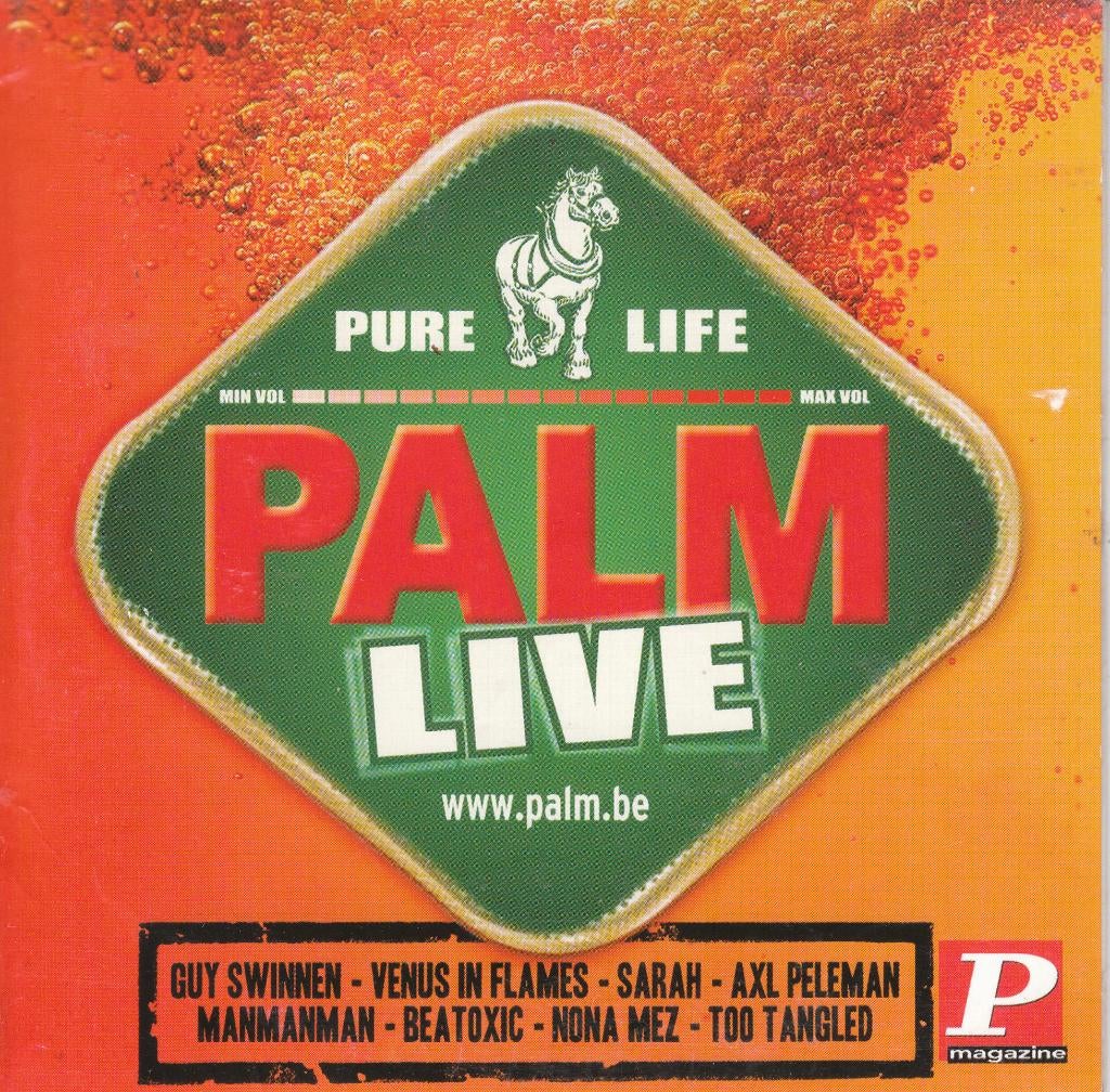 Palm live met Axl Peleman, Guy Swinnen, Sarah..., Cd's en Dvd's, Cd Singles, Pop, Verzenden