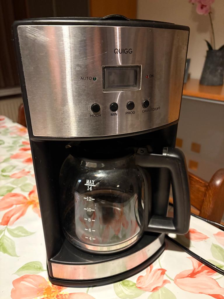 Quigg Koffieapparaat, Enlèvement, Utilisé, Cafetière