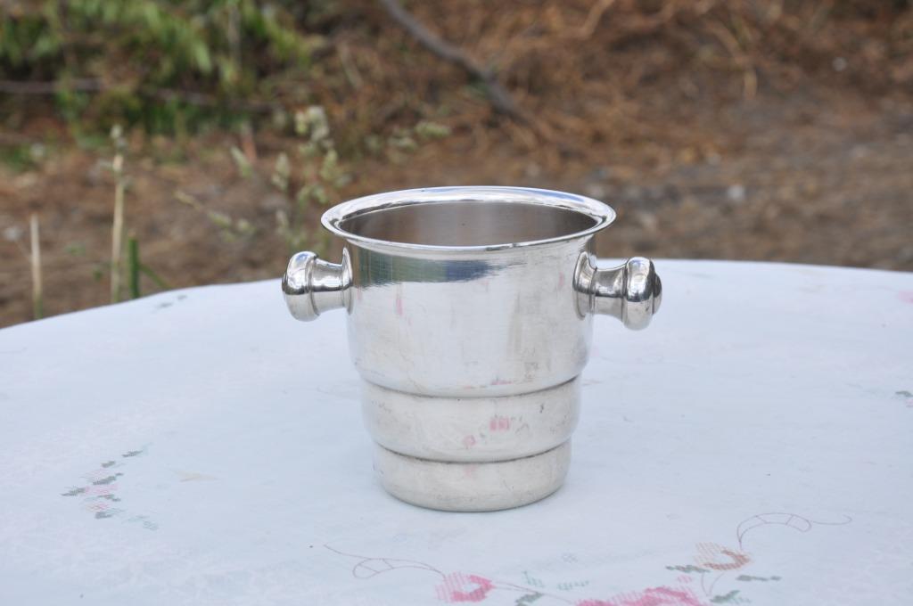 §  seau pour glaçons art déco métal argenté, Enlèvement ou Envoi, Argent
