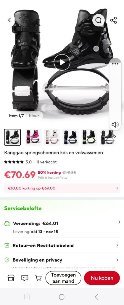 Schoenen, Ophalen, Nieuw