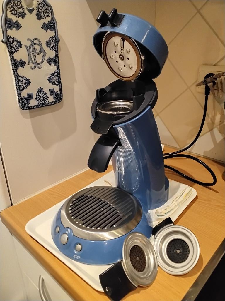 Machine à café Senséo, Machine à espresso, Réservoir d'eau amovible, 2 à 4 tasses, Enlèvement