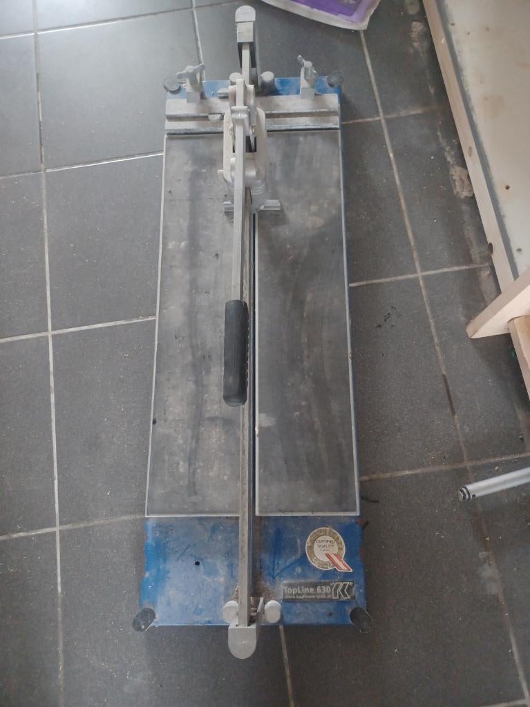 tegelsnijmachine, Doe-het-zelf en Bouw, Ophalen, Gebruikt