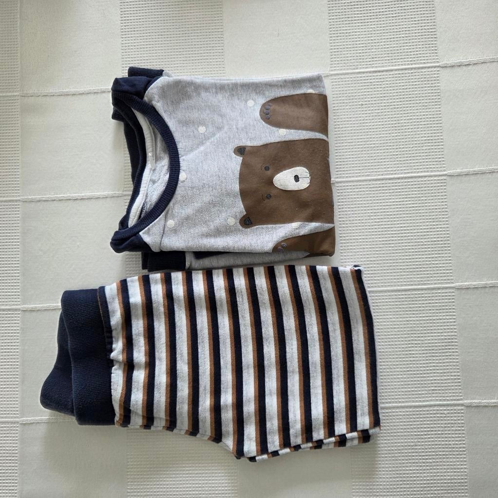 Warme winterpyama kind, maat 110/116, Enlèvement, Comme neuf, Garçon, Pantalon