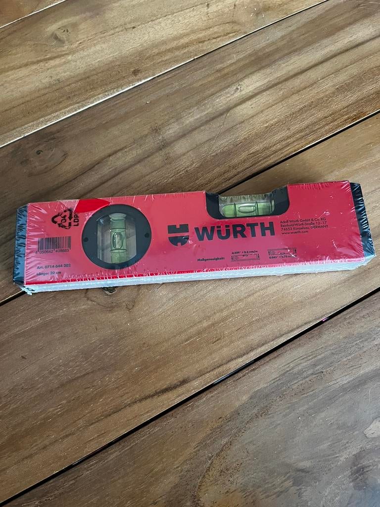Wurth balniveau 20 cm, Ophalen of Verzenden, Zo goed als nieuw