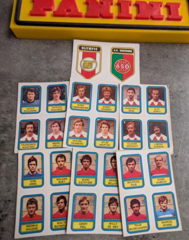 PANINI FOOTBALL 79 ASO EN OLYMPIC 7X STICKERS 1979, Verzenden