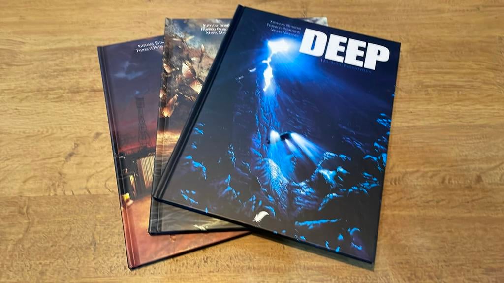 Deep 3x HC Volledige reeks, Livres, BD, Neuf, Série complète ou Série, Enlèvement ou Envoi