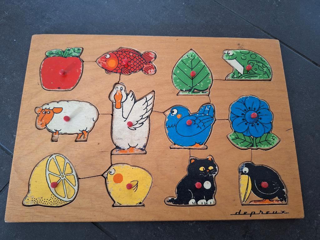 Houten puzzel, Ophalen, Gebruikt, Van hout, Minder dan 10 stukjes