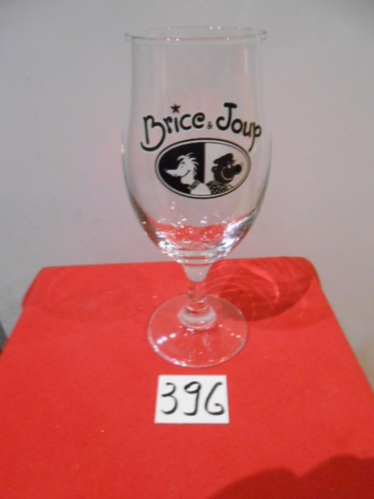 Collection de verres à bière Brice Joup, Enlèvement ou Envoi, Comme neuf, Verre ou Verres