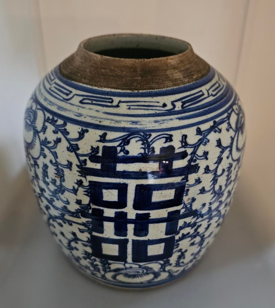 oude Chinese gemberpot, Antiek en Kunst, Ophalen
