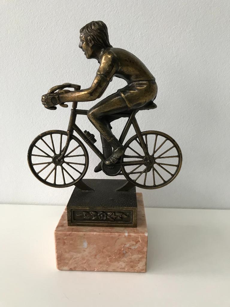 Vintage fiets trofee, Verzamelen, Sportartikelen en Voetbal, Ophalen of Verzenden