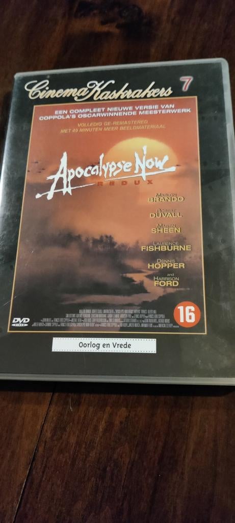 Apocalypse now Redux. Ge-remastered met 49 min. meer beeldma, Ophalen of Verzenden, Zo goed als nieuw