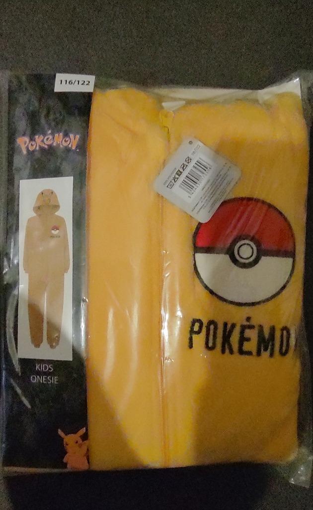 Onesie Pokemon, maat 116/122 (nieuw), Nacht- of Onderkleding, Jongen of Meisje, Nieuw, Ophalen of Verzenden