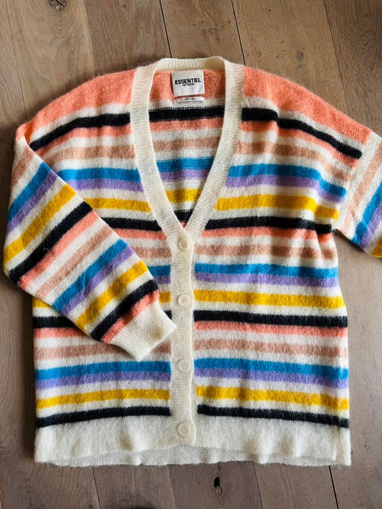 Mohair cardigan Essentiel Antwerp, Kleding | Dames, Ophalen of Verzenden, Zo goed als nieuw, Maat 38/40 (M)