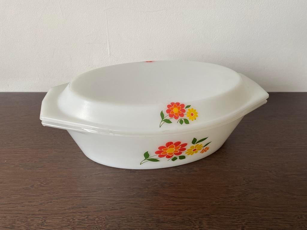 Vintage serveerschaal arcopal, Ophalen