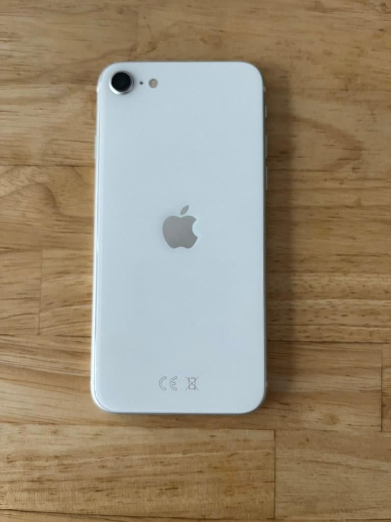 iPhone SE 2020 - 128GB - wit, Telecommunicatie, Mobiele telefoons | Apple iPhone, Ophalen, 128 GB, Wit, Zo goed als nieuw