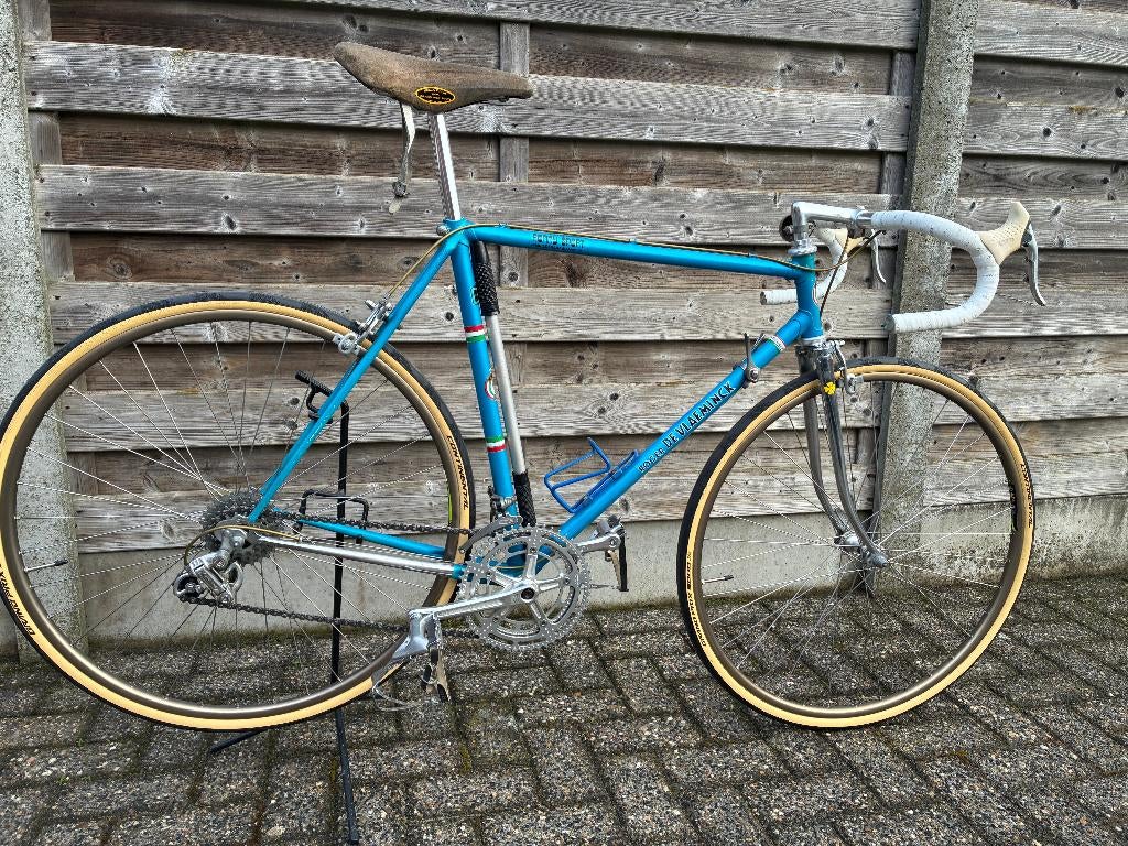 Vintage racefiets Roger De Vlaeminck ( mt 56 ) - 2x 6 sp, Ophalen, Gebruikt