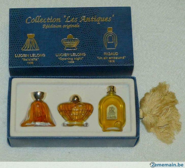 Coffret parfum Collection « Les Antiques », Lelong, Rigaud, Collections, Enlèvement ou Envoi, Neuf, Miniature, Plein