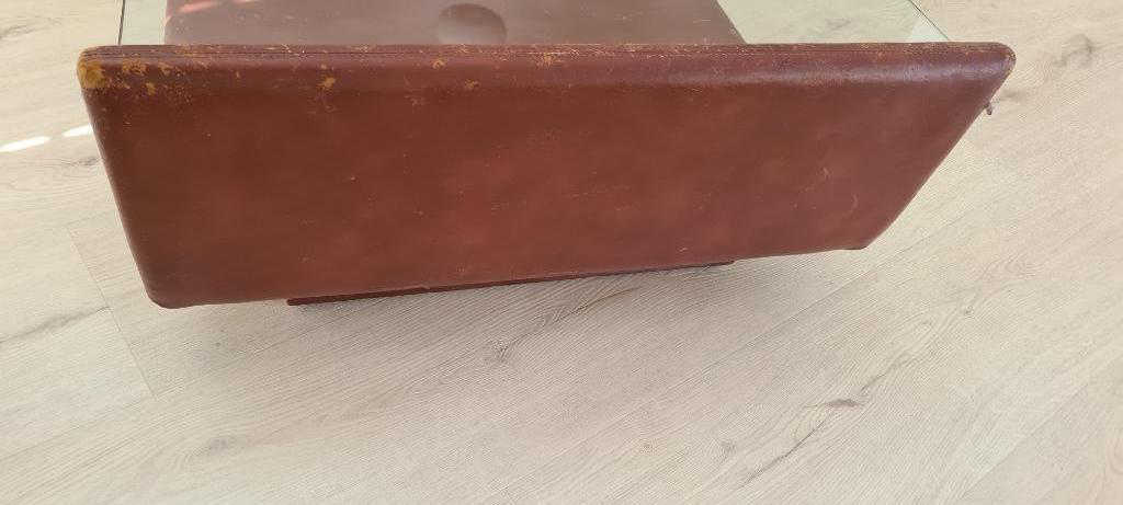 coniac  leren salontafel uit de jaren 70, Ophalen