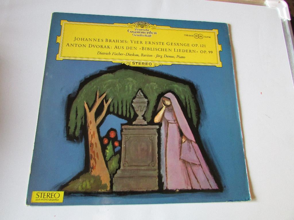 JOHANNES BRAHMS op. 121/ANTON DVORAK op. 99, LP, 12 pouces, Enlèvement ou Envoi, Utilisé, Classicisme