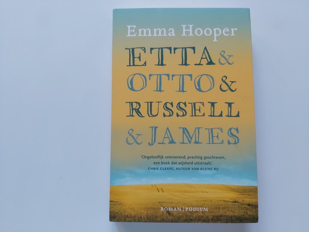 Emma Hooper - Etta en Otto en Russell en James, Ophalen of Verzenden, Zo goed als nieuw, Emma Hooper
