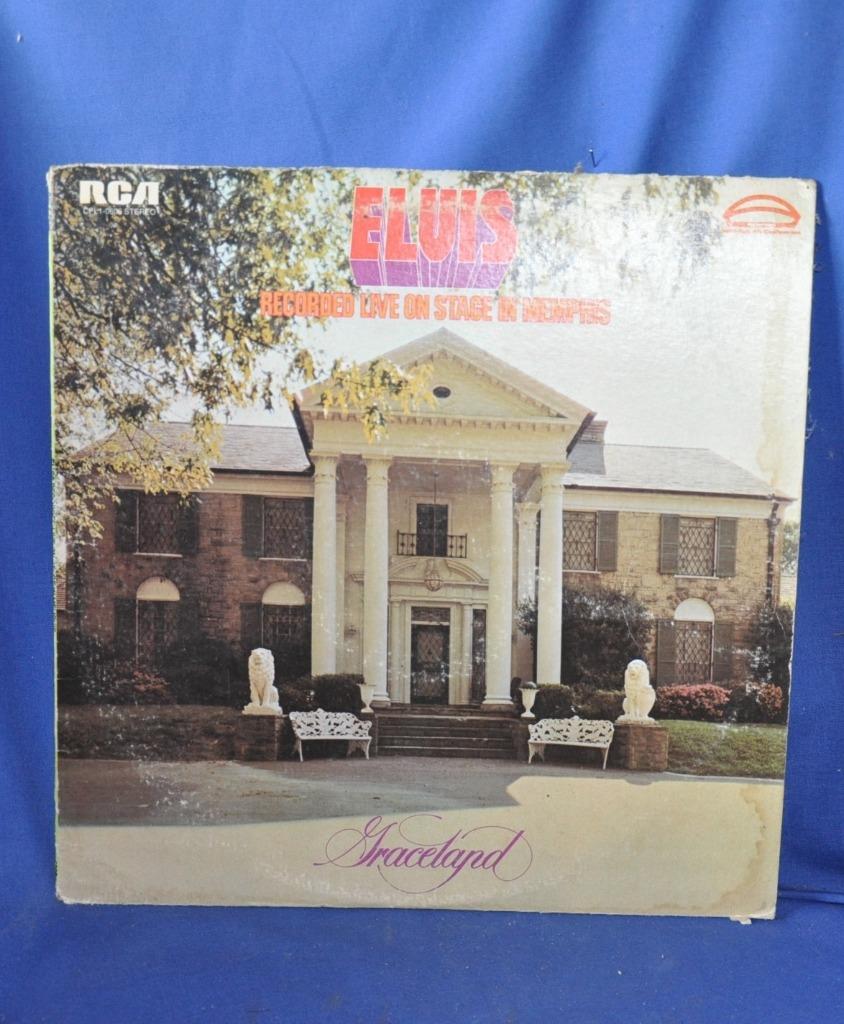 vinyl 33 tour elvis presley(x2052), Enlèvement ou Envoi, Utilisé, Pop rock