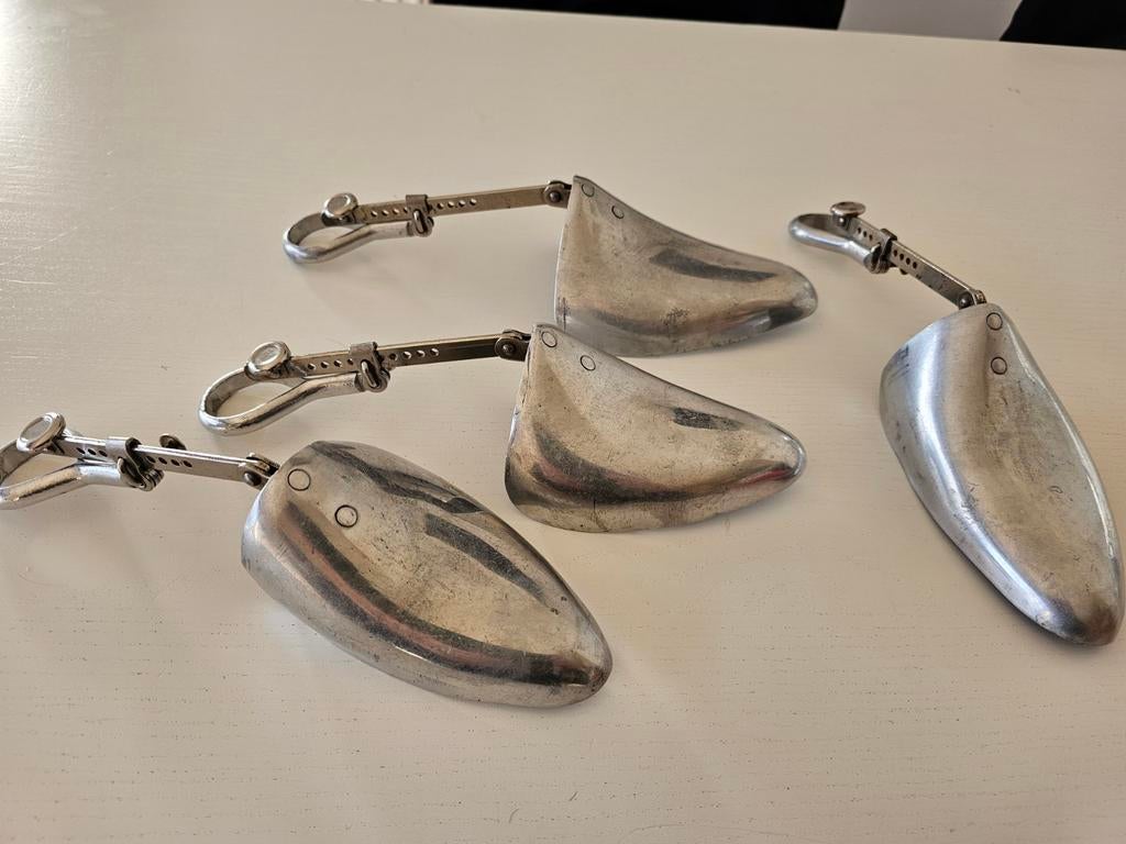 Antieke metalen schoenspanners, Antiek en Kunst, Ophalen of Verzenden