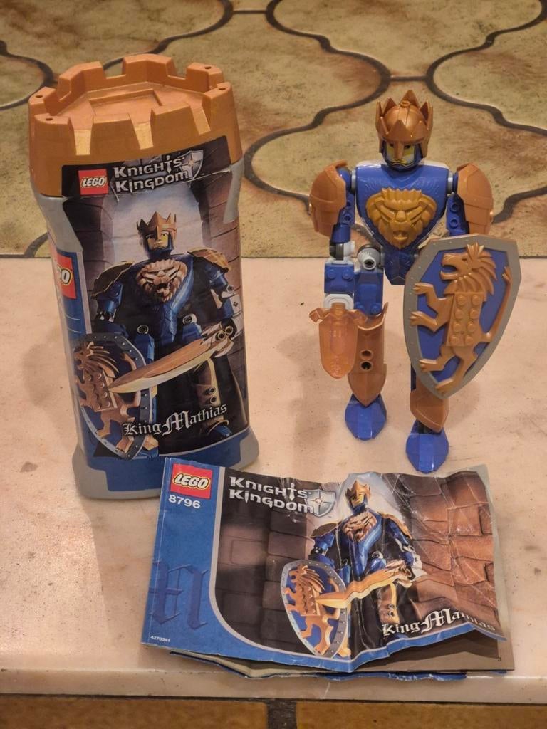 Set Lego King Mathias (8796) en très bon état., Enlèvement, Comme neuf, Ensemble complet, Lego