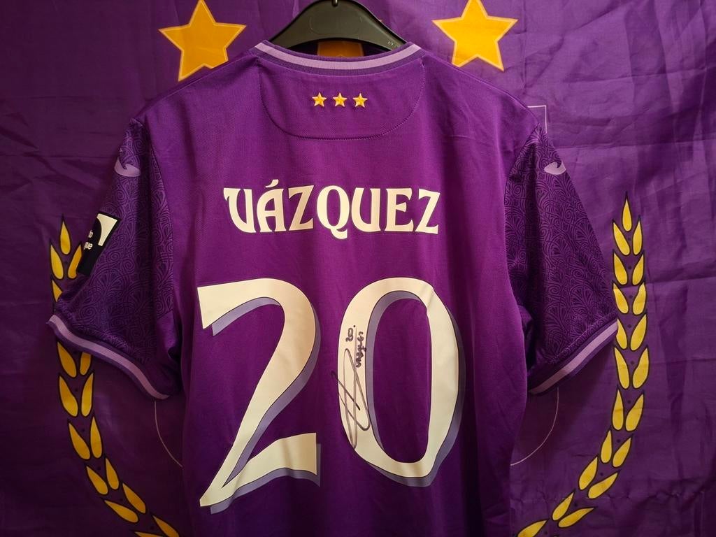Matchworn/ issued anderlecht Vazquez, Ophalen of Verzenden