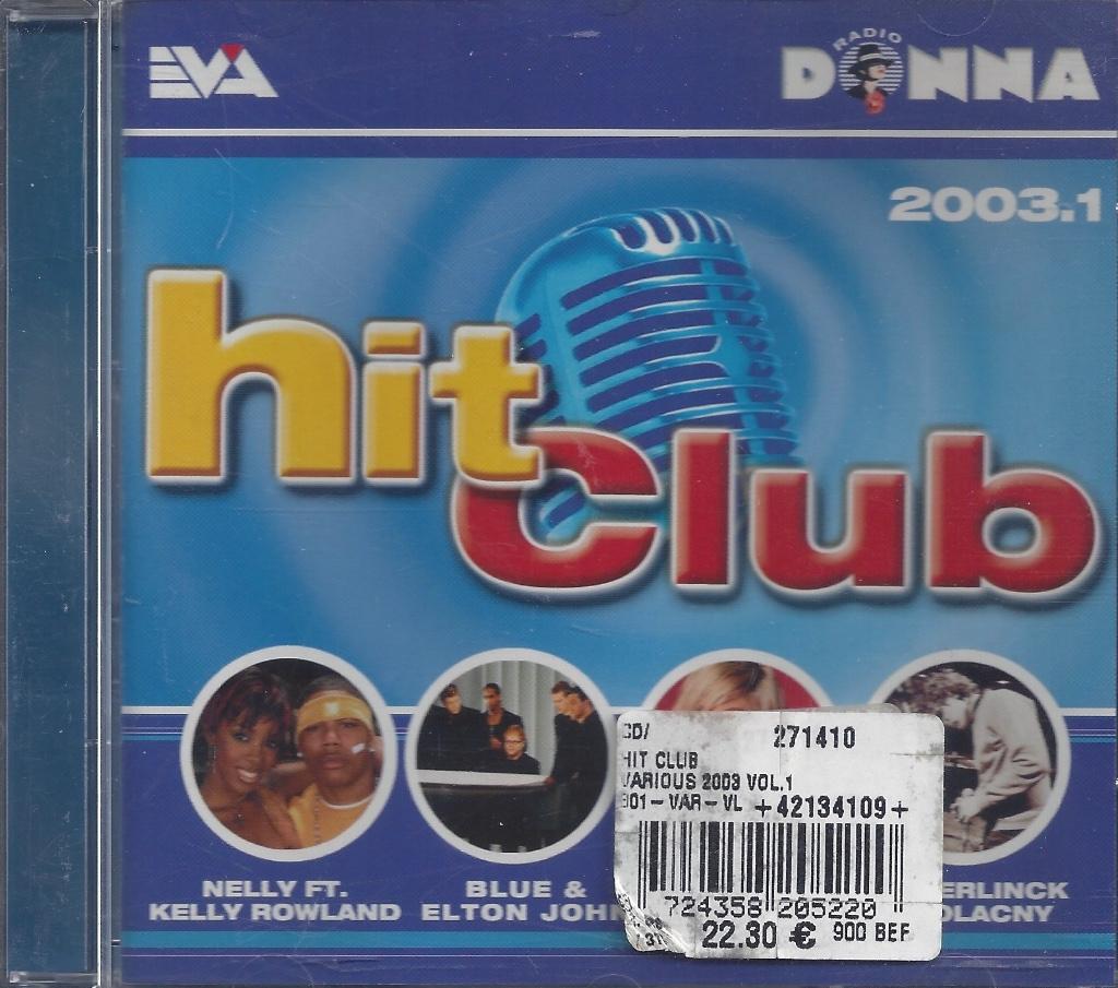 DONNA'S HIT CLUB 2003 (4 Compilatie CD's), Cd's en Dvd's, Ophalen of Verzenden, Zo goed als nieuw, Dance