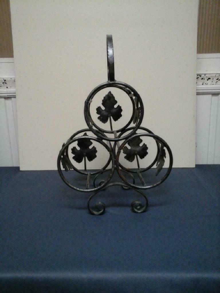 Porte Bouteilles ou Fleurs en Fer Forgé, Enlèvement, Comme neuf