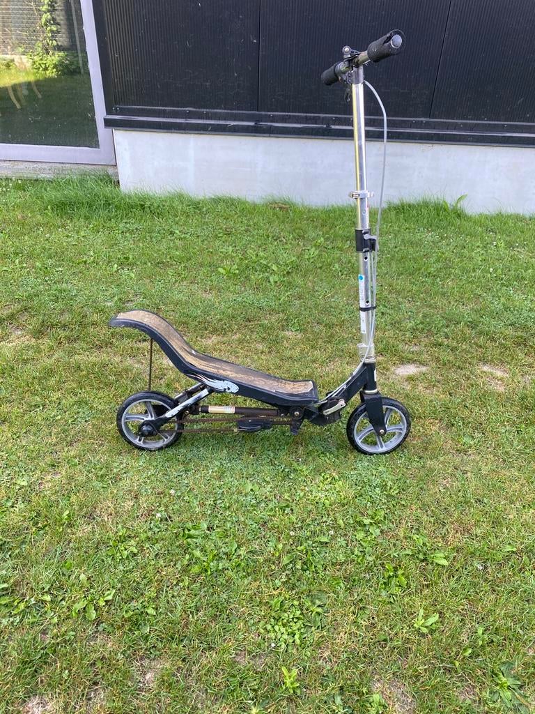 Space scooter, Ophalen, Gebruikt