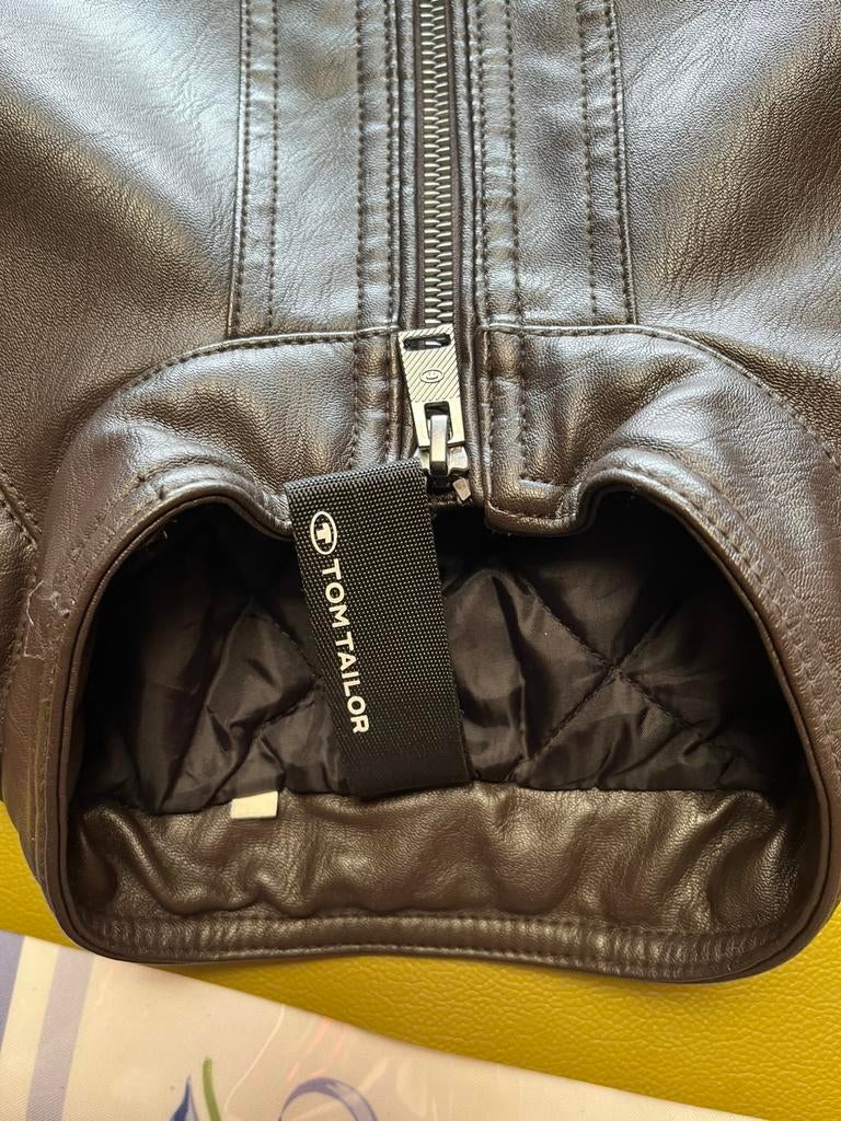 Lederen vest, Motoren, Ophalen, Tom tailor, Heren, Jas | leer